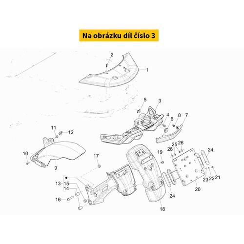 Rear Closure Panel Lower 1B009002