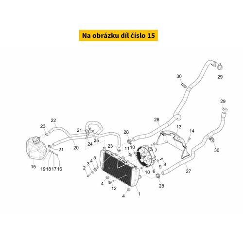 Coolant Tank 1B009096