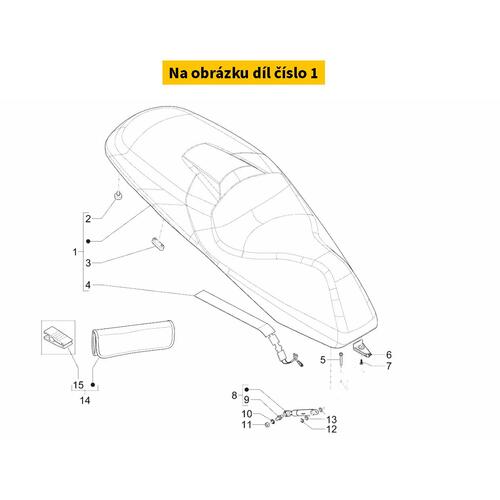 Saddle, Assy. 1B009803000C2