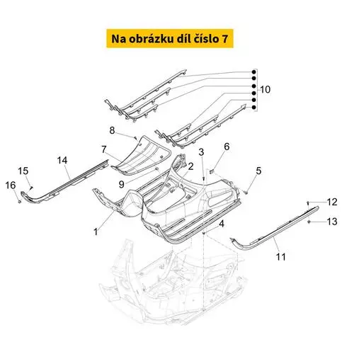 Battery Box Cover Complete 1B0106370000C