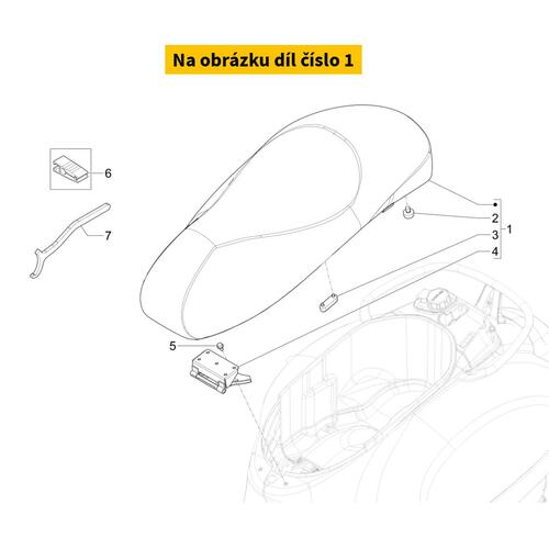 Complete Saddle 1B011228000C1