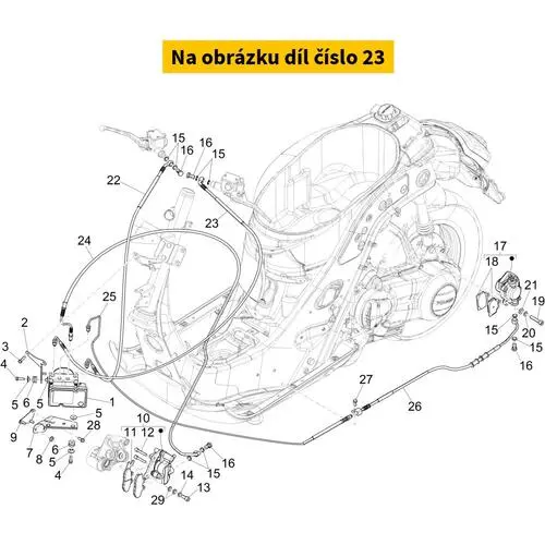 Brake Hose Left Pump - Abs Unit 1C000270