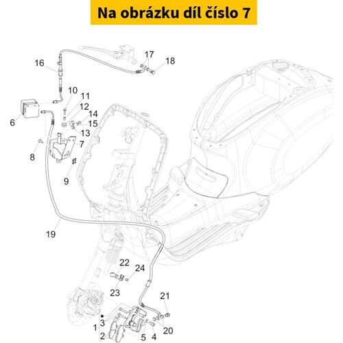 Abs Support Bracket With I.P. 1C000431