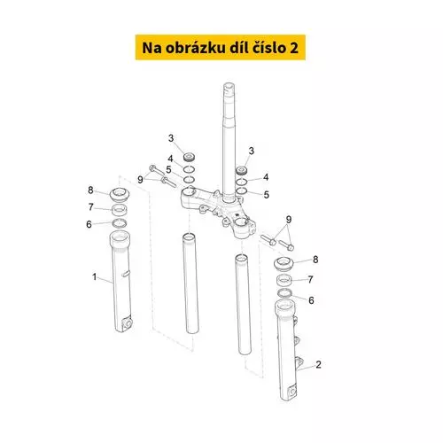 Compl. Left Outer Tube 1C002574