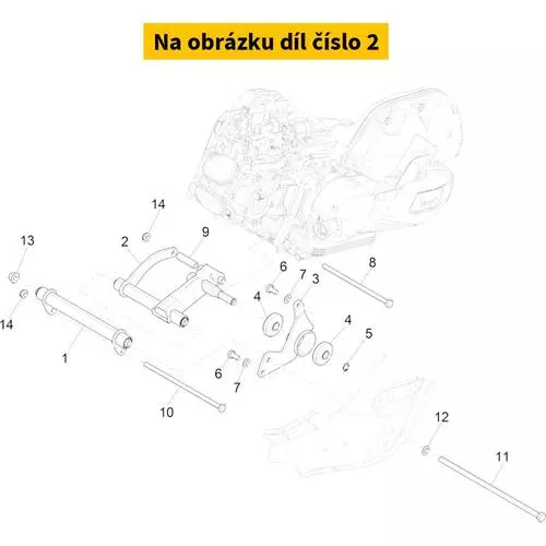 Swinging Arm 1C0028645