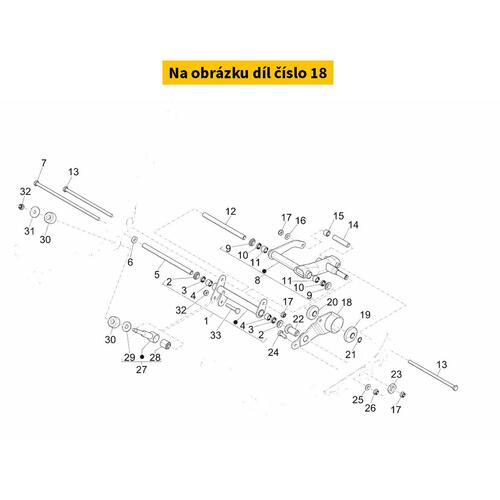 Assembly Silentbloc Braket I.P. 1C003351