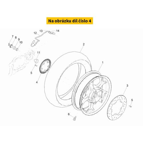 Tone Ring (Number Of Teeth Z=60) 1C003502