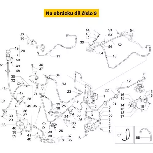 Remleiding Klem Li - Abs 1C003935