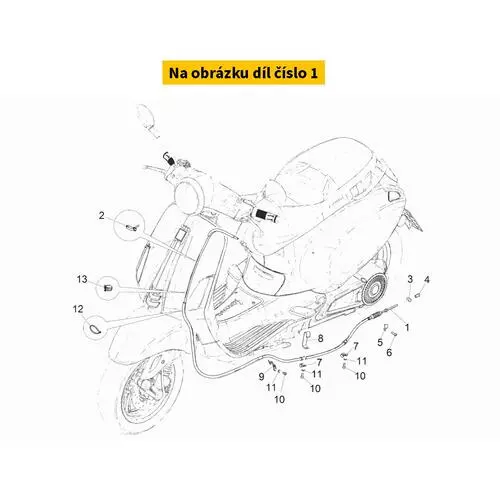 Rear Brake Transmission 1C004267