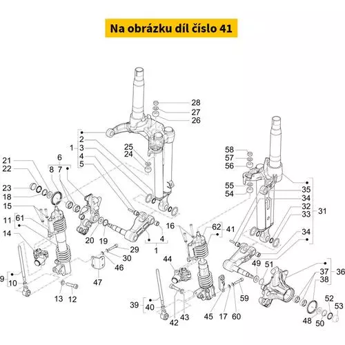 Complete left front shock absorber (Sport) 1C004719R