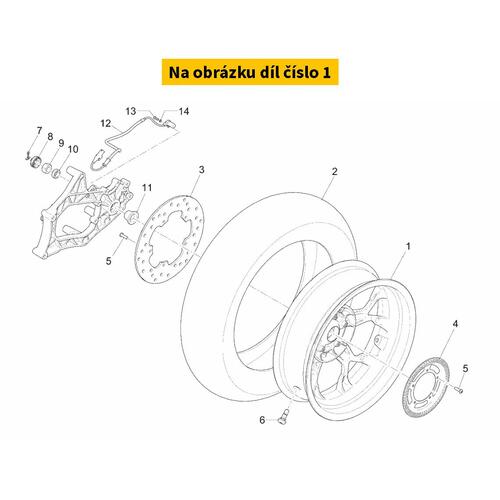 Rear Wheel (Classic) 1C006200000G28