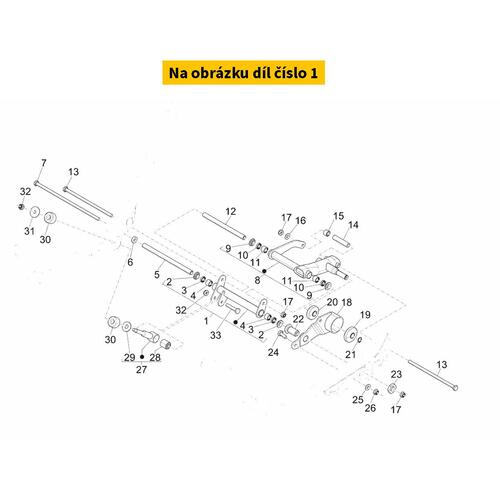 Compl.Side Frame Wishbone 1C0063694