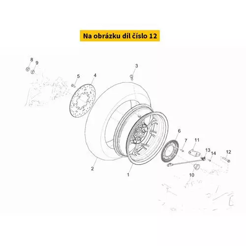 Flanged Hex Screw M8x55 Loct 1C006392