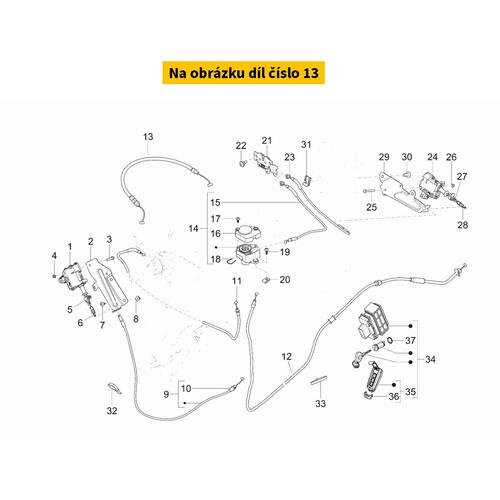 Compl. Brake Trasmission 1C006499