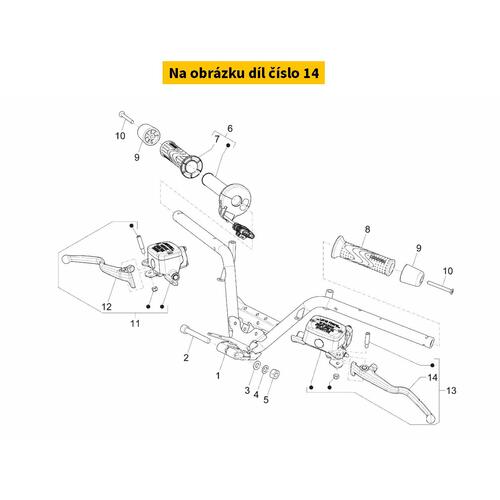 Left Brake Lever 1C007028