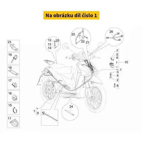 Wiring Harness X S.P. 1D0002155