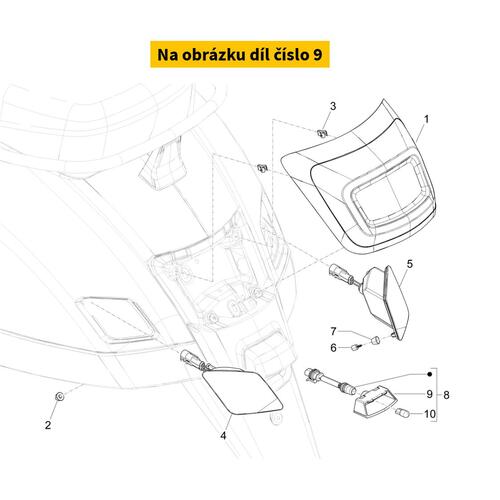 Licence Plate Light 1D000314