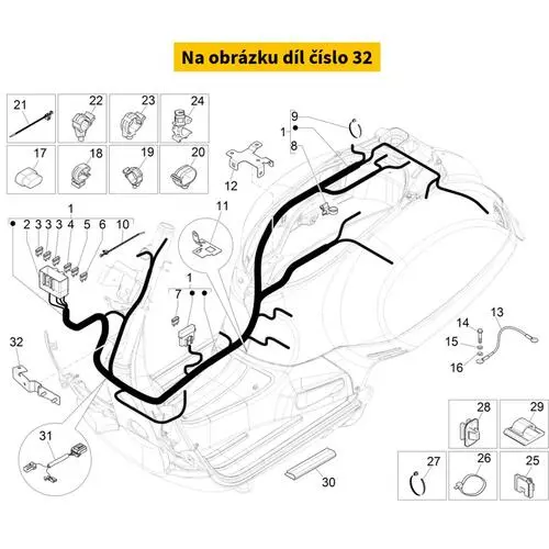 Connectors support bracket 1D000976