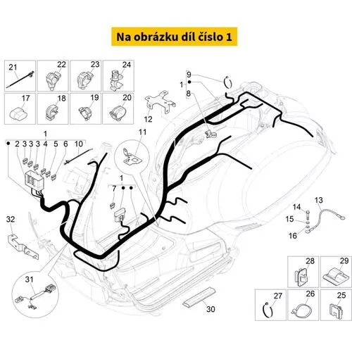 Frame harness 1D002147