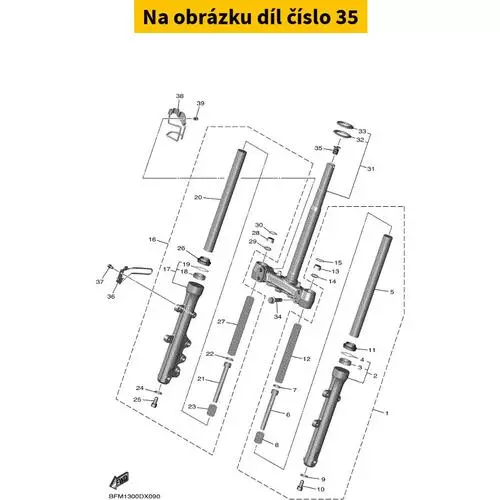 Yamaha Plug, Hole 1DRF312G0200