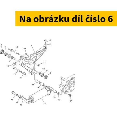 Nut, Pivot Shaft 1J7221430000