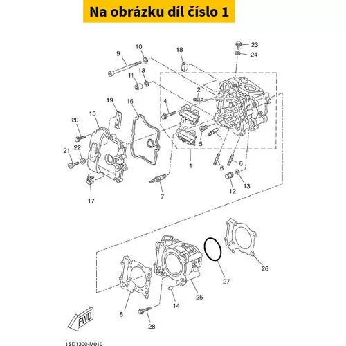 Cylinder Head Assy 1SDE11012000