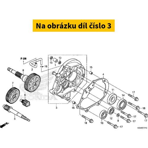 CASE COMP., TRANSMISSION 21200KWN710