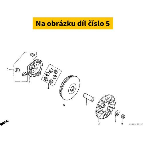 FACE COMP. B, MOVABLE DRI 22130KFG640