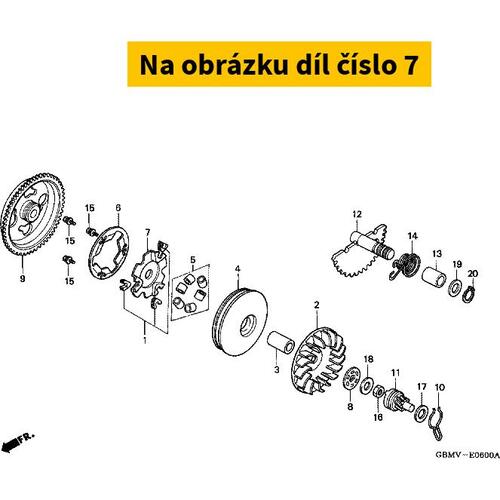 DESKA STARTERU 22131GR1750