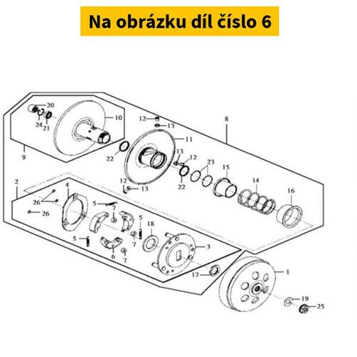 Clutch Weight 22530-H3B-000-A