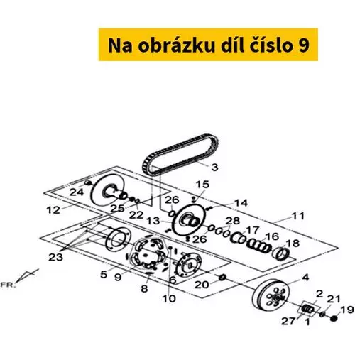 Clutch Weight(5pcs/1set) 22530-L6C-000-A