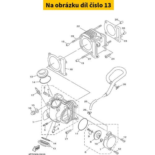 Cover, Cylinder Head Side 2 22F111861000