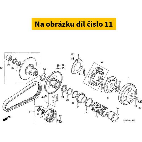 FACE SET, MOVABLE DRIVEN 23224KFG640