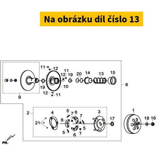 Driven Face Spring 23233-HMA-000