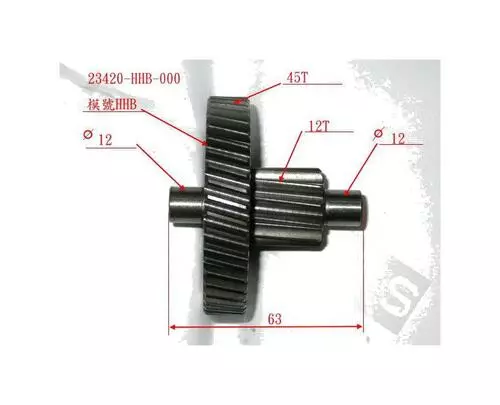 Counter Shaft Comp 23420-HHB-000