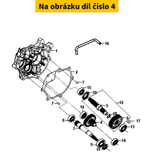 Counter Shaft 23420-MA2-010-M2