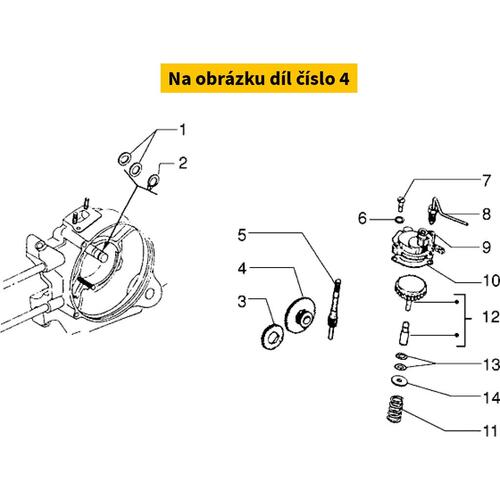 Px 200 Oil Pump Gear 236402