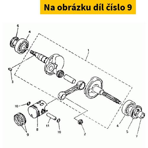 Piston Ring Set (1st O/S) 260116011300