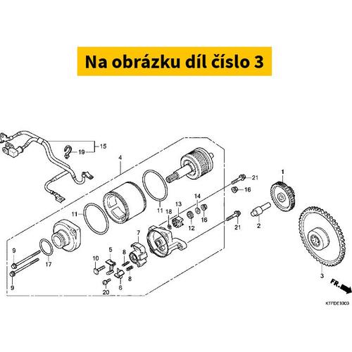 OZUB.KOLO STARTERU 28110KGF910