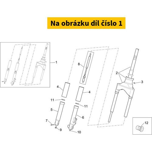 Front Fork Assy 2B000672