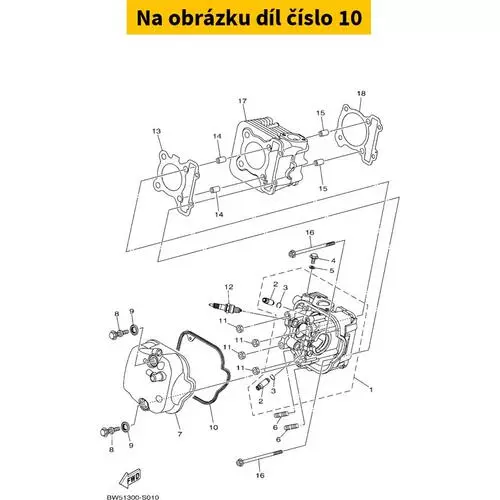 Gasket, Head Cover 2BME11930000