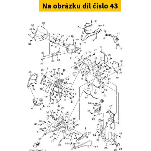 RH Body, Cowling (BWC1) 2CMF837700P1