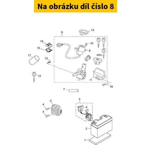 Main Sw. Immobilizer Kit 2DMWH2502100