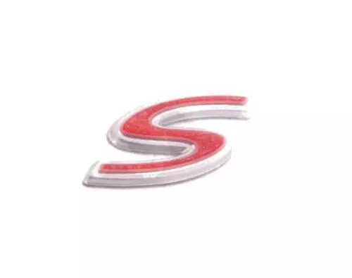 'S' Satin Sticker 2H001493