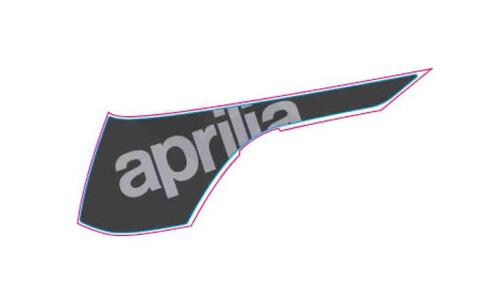 Left Spoiler Aprilia Sticker 2H004143