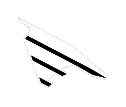 RH lower strip decal 2H005016