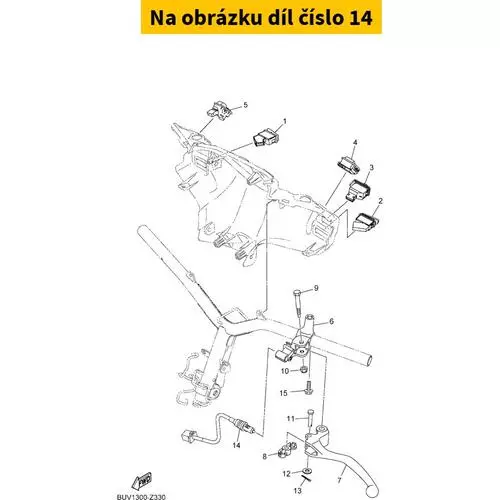 Front Stop Switch (B2h1) 2PHH39800000