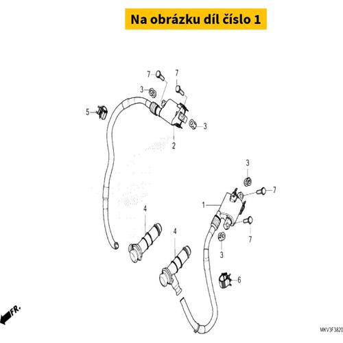 COIL COMP., IGNITION (#1) 30511MKTD01