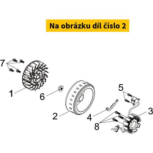 FLYWHEEL COMP 31110-FDA-000