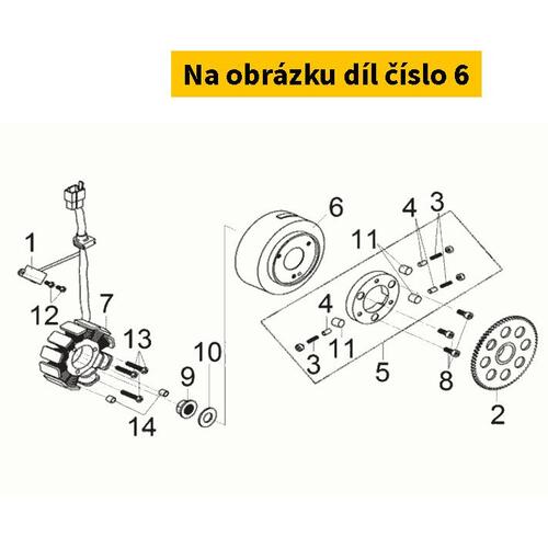 Flywheel Comp 31110-LK2-000